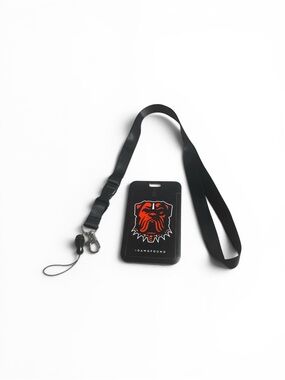 Georgia Bulldog ID Badge Holder with Lanyard
